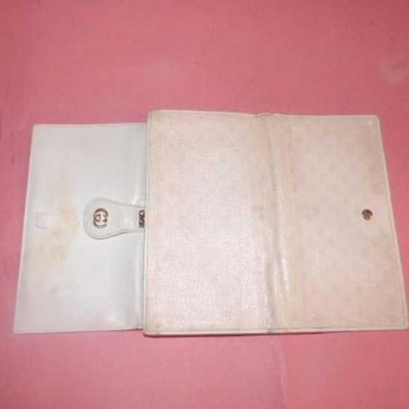 Gucci White Coated Canvas Small G Logo XL - Picture 3 of 5